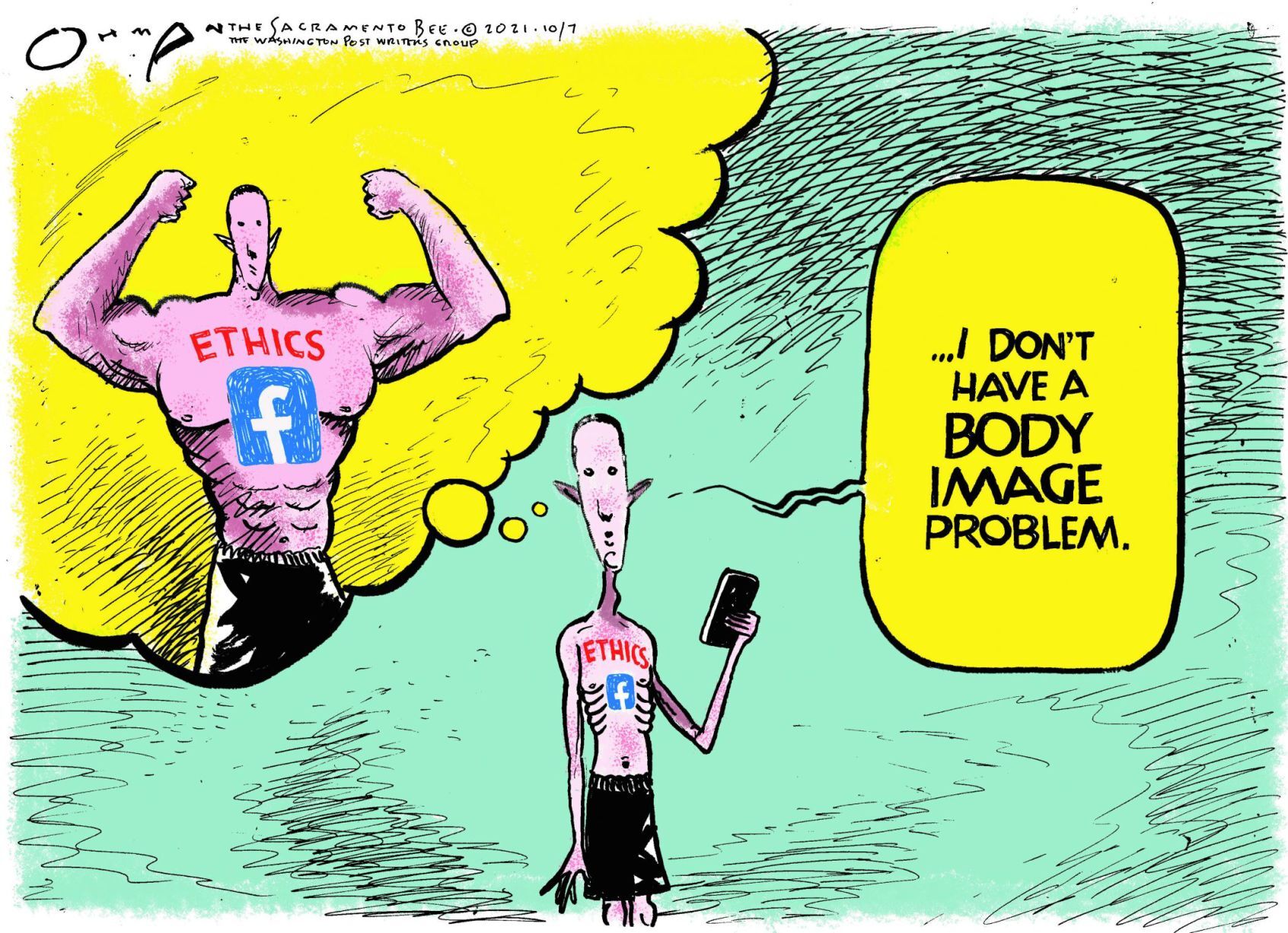 Jack Ohman, editorial cartoon